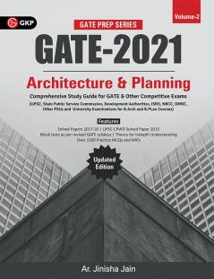 GATE 2021 : Architecture & Planning Vol. 2 by Ar. Jinisha Jain