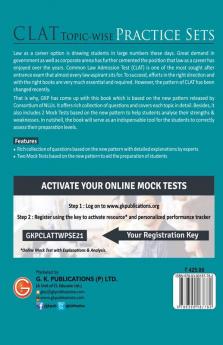 CLAT 2021 Topic-Wise Practice Sets