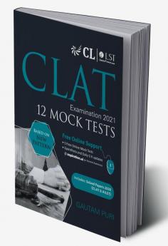 CLAT 2021 : 12 Mock Tests