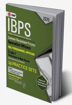 IBPS 2020 : Specialist Officers - HR/Personnel Officer Scale I (Preliminary & Mains)- 19 Practice Sets