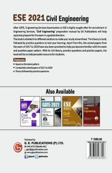 UPSC ESE 2021 : Civil Engineering - Guide