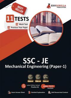 SSC JE Mechanical Engineering (Paper 1) | 8 Full-length Mock Tests + 3 Previous Year Papers (2200+ Solved Questions) | Free Access to Online Tests