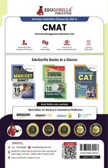 CMAT 2024 : Common Management Admission Test Exam Book - 10 Mock Tests (1000 Solved MCQs) with Free Access To Online Tests