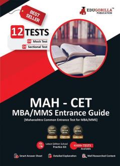 MAH CET MBA/MMS Entrance Guide Book 2023 - 8 Full Length Mock Tests and 4 Sectional Tests (2200 Solved Objective Questions) with Free Access to Online Tests