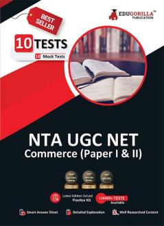 NTA UGC NET/JRF Commerce 2022 (Paper I & II) | Teaching and Research Aptitude | 10 Full-length Mock Tests [Solved 1500+ Questions] | Free Access to Online Tests