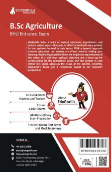 EduGorilla B.Sc Agriculture Entrance Exam 2023 (BHU) - 8 Mock Tests and 10 Sectional Tests (1900 Solved Objective Questions) with Free Access to Online Tests