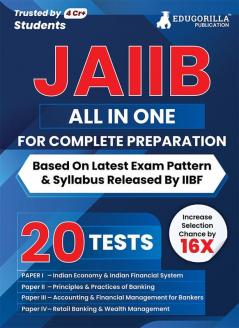 JAIIB Exam 2024 (Paper 1 2 3 4) - Based on Latest Exam Pattern & Syllabus Released by IIBF - 40 Mock Tests (4000 Solved Questions) with Free Access to Online Tests