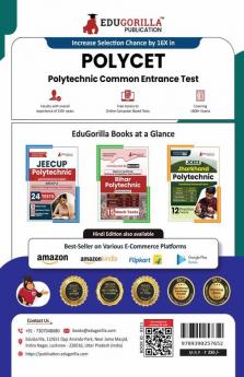 AP POLYCET 2024 | Andhra Pradesh Polytechnic Common Entrance Tests | 15 Full Mock Tests ( 1800 Solved MCQs) with Free Access to Online Test Series