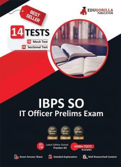 IBPS SO IT Officer (Scale I) Prelims Exam 2023 (English Edition) - 8 Mock Tests and 6 Sectional Tests (1500 Solved Questions) with Free Access To Online Tests