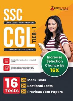 SSC CGL Tier 1 Book 2023 (English Edition) - 8 Mock Tests 4 Sectional Tests and 4 Previous Year Papers (1300 Solved Questions) with Free Access to Online Tests
