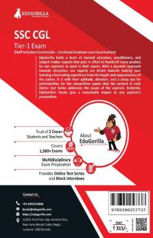 SSC CGL Tier 1 Book 2023 (English Edition) - 8 Mock Tests 4 Sectional Tests and 4 Previous Year Papers (1300 Solved Questions) with Free Access to Online Tests