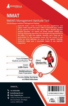 NMAT 2023 (NMIMS Management Aptitude Test) - 10 Practice Tests and 6 Sectional Tests (1200+ Solved MCQs) with Free Access to Online Tests
