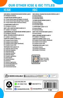 Commercial Applications: Textbook for ICSE Class 10