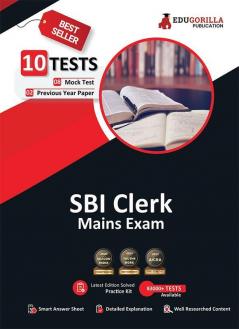 SBI Clerk Mains Exam 2023 (English Edition) - 8 Full Length Mock Tests and 2 Previous Year Papers (1900 Solved Questions) with Free Access To Online Tests