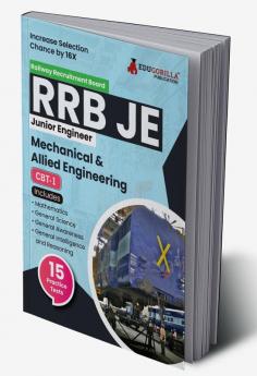 RRB JE ME CBT-1 : Mechanical & Allied Engineering Exam Book 2023 (English Edition) | Computer Based Test | 15 Practice Tests (1500 Solved MCQs) with Free Access To Online Tests