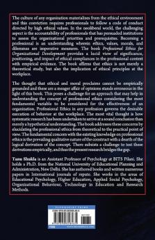 Professional Ethics for Organizational Development
