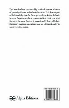 The Sacred Kural; Or The Tamil Veda Of Tiruvalluvar