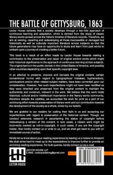 The Battle Of Gettysburg 1863