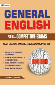 General English Book for all Government & Competitive Exams (Bank SSC Defense Management (CAT XAT GMAT) Railway Police Civil Services Examinations)