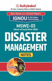 MSWE-03 Disaster Management