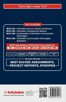 MLII-103 Fundamentals of Information Communication Technologies