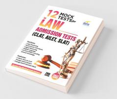 12 Mock Tests for Law Admission Tests - CLAT AILET SLAT