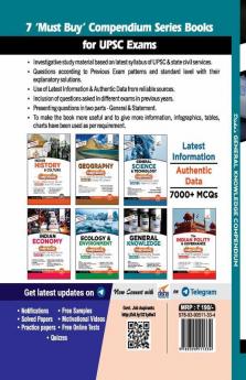 General Knowledge Compendium for IAS Prelims General Studies Paper 1 & State PSC Exams 2nd Edition
