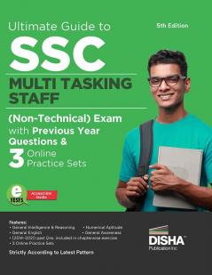 Ultimate Guide to SSC Multi Tasking Staff (Non-Technical) Exam with Previous Year Questions & 3 Online Practice Sets 5th Edition