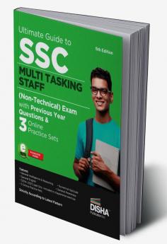 Ultimate Guide to SSC Multi Tasking Staff (Non-Technical) Exam with Previous Year Questions & 3 Online Practice Sets 5th Edition