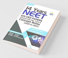 14 Years NEET Solved Papers powered with Tips Tricks & Concept Notes (2020 to 2007)