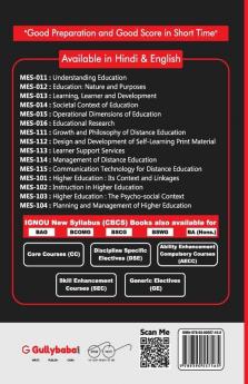 MES-102 INSTRUCTION IN HIGHER EDUCATION