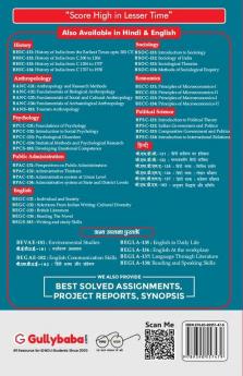 BEGLA-138 Reading & Speaking Skills