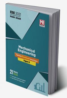 ESE 2021 Mains Examination Mechanical Engineering Conventional Solved Papers II