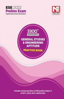ESE 2022 Prelims : 3300+ MCQ Practice book for GS and English Aptitude