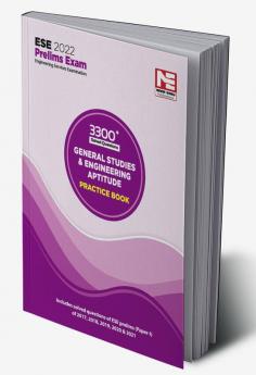 ESE 2022 Prelims : 3300+ MCQ Practice book for GS and English Aptitude