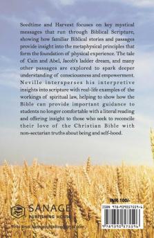 Seedtime and Harvest