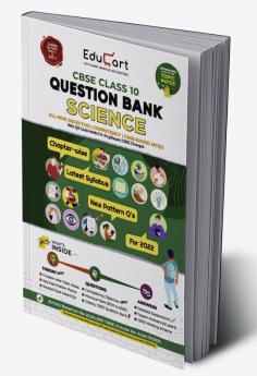 Educart Term 1 & 2 SCIENCE Class 10 CBSE Question Bank 2022 (Based on New MCQs Type Introduced in Latest CBSE Sample Paper 2021) EDUBOOK