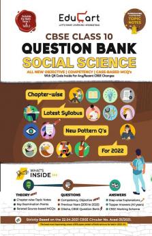 Educart Term 1 & 2 SOCIAL SCIENCE Class 10 CBSE Question Bank 2022 (Based on New MCQs Type Introduced in Latest CBSE Sample Paper 2021)