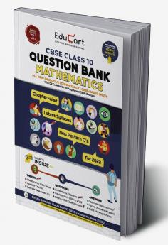 Educart Term 1 & 2 MATHEMATICS Class 10 CBSE Question Bank 2022 (Based on New MCQs Type Introduced in Latest CBSE Sample Paper 2021)