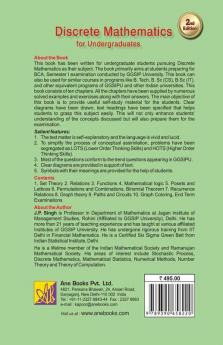 Discrete Mathematics : for Undergraduates 2/E