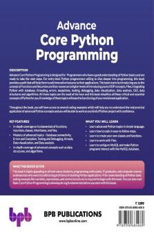 Advance Core Python Programming