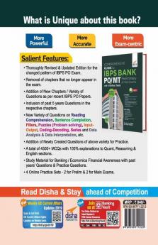 Comprehensive Guide to IBPS Bank PO/ MT Preliminary & Main Exams with 4 Online Tests (10th Edition)