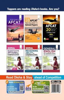 AFCAT Topic-wise Solved Papers (2011 - 21) with 5 Practice Sets 7th Edition
