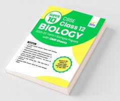 Super 10 CBSE Class 12 Biology 2021-22 Term I Sample Papers with OMR Sheets