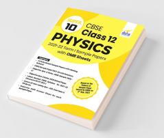 Super 10 CBSE Class 12 Physics 2021-22 Term I Sample Papers with OMR Sheets