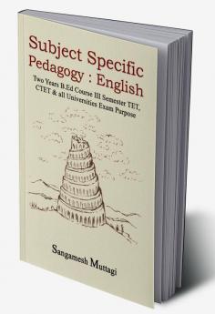 Subject Specific Pedagogy: English