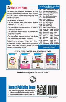 NTA-UGC-NET/JRF: Adult Education—Previous Years' Papers