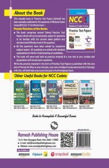 NCC : Practice Test Papers (Solved) for ‘C’ Certificate Exam