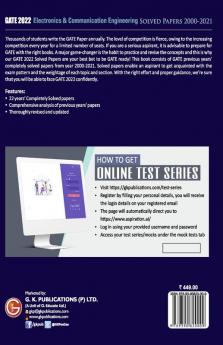 GATE 2022 Electronics & Communication Engineering - Solved Papers (2000-2021)