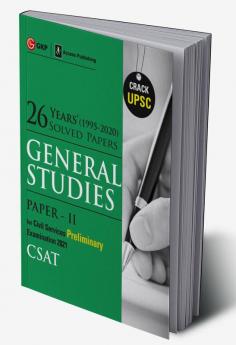 UPSC 2021 : General Studies Paper II CSAT 2021 : 26 Years Solved Papers 1995-2020